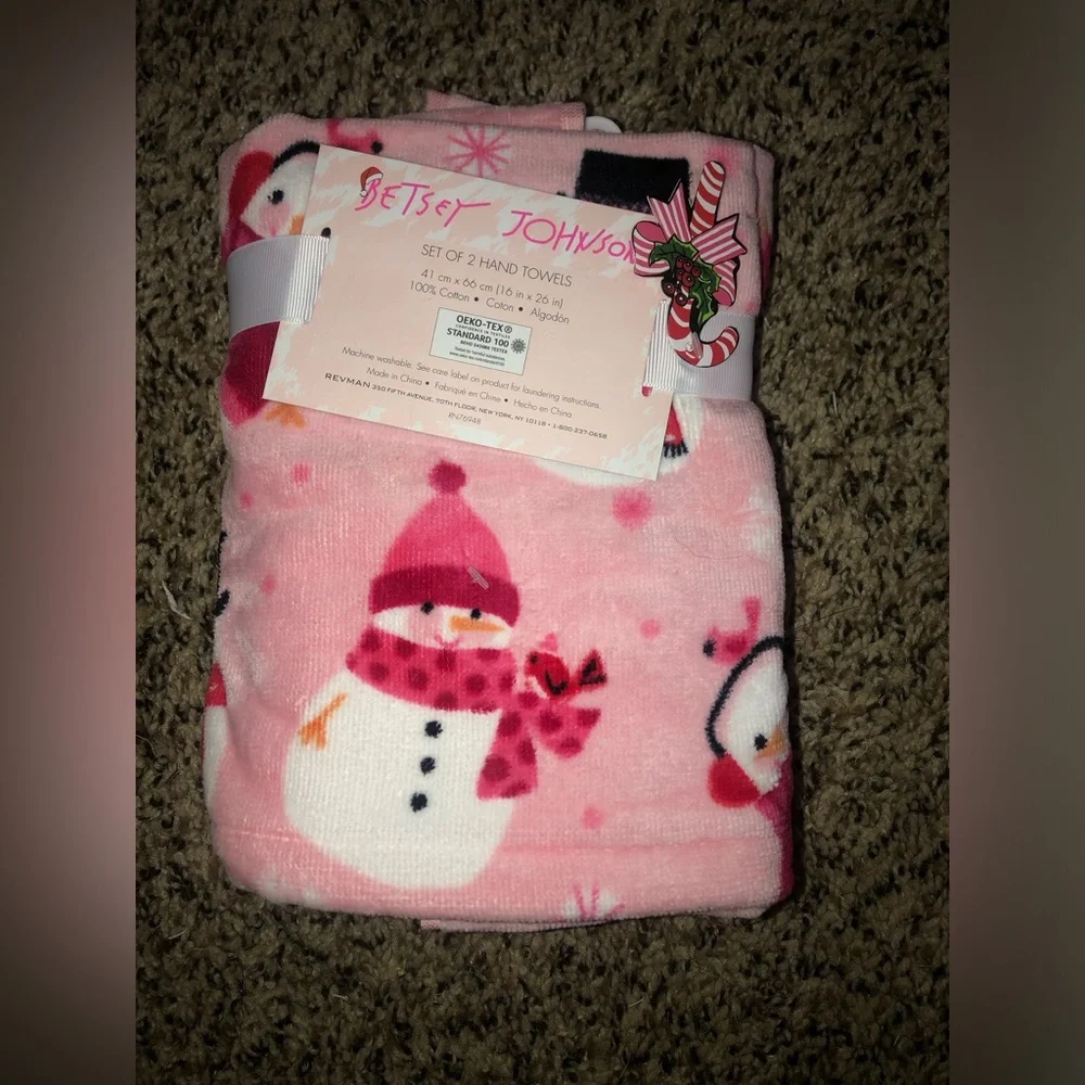 Snowman Christmas Kitchen Towel Set